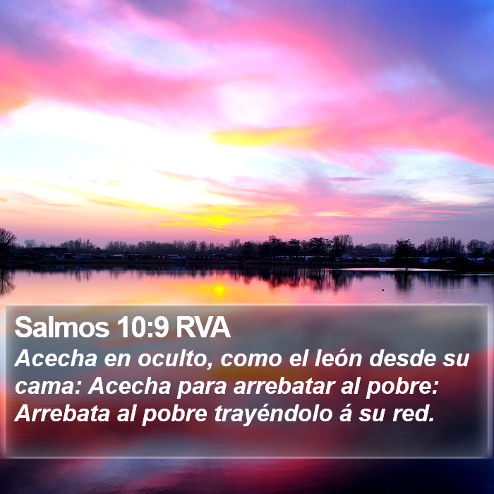 Salmos 10:9 RVA Bible Study