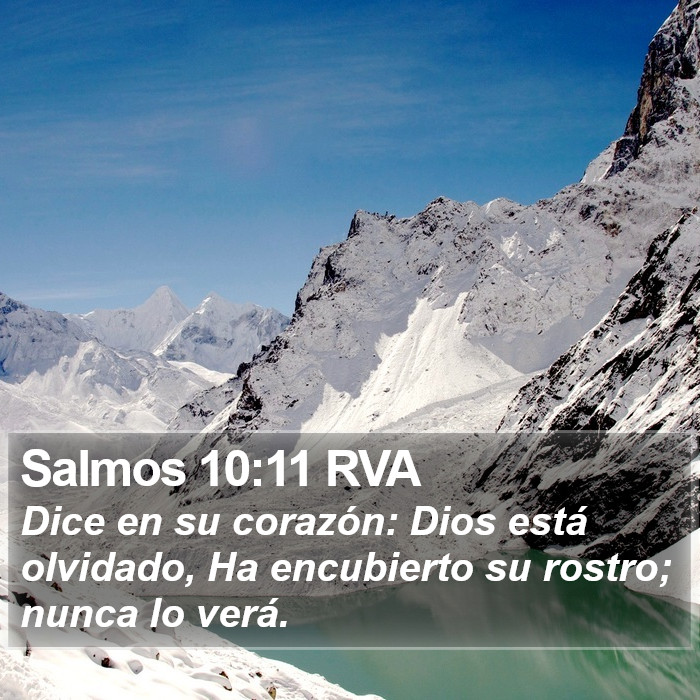 Salmos 10:11 RVA Bible Study