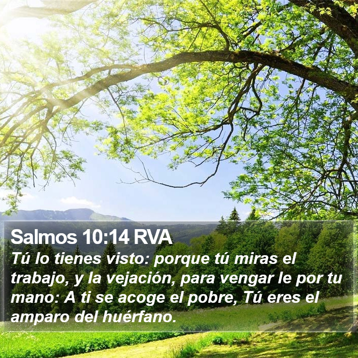 Salmos 10:14 RVA Bible Study