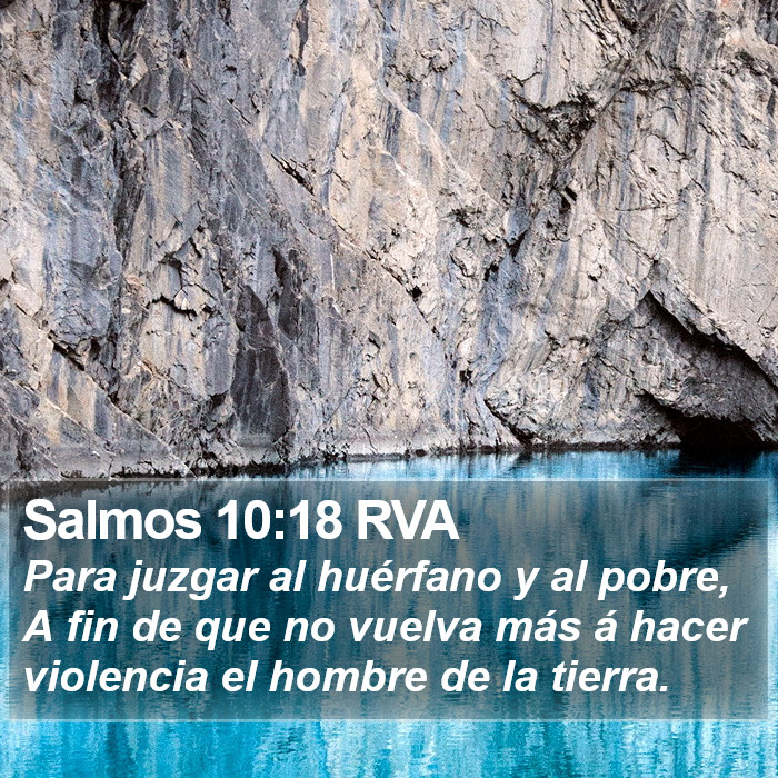 Salmos 10:18 RVA Bible Study