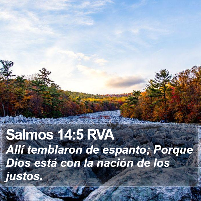 Salmos 14:5 RVA Bible Study