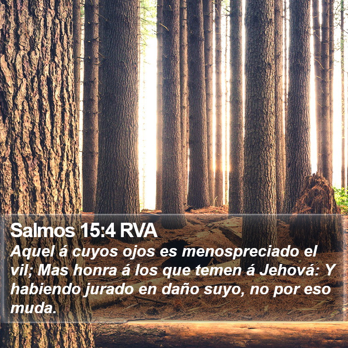 Salmos 15:4 RVA Bible Study