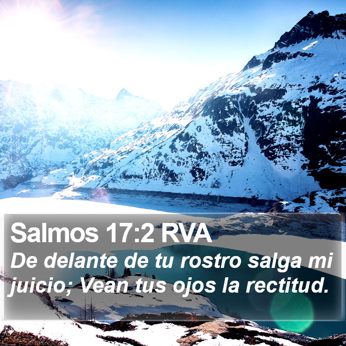 Salmos 17:2 RVA Bible Study