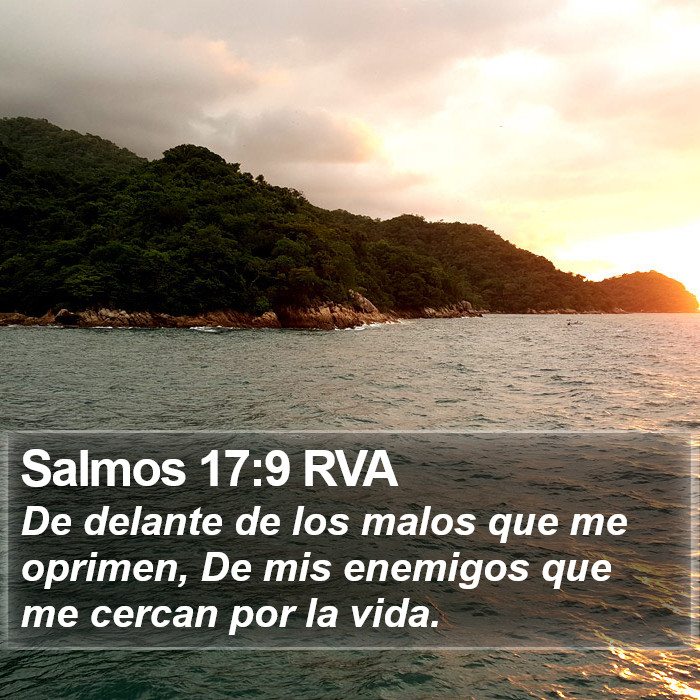 Salmos 17:9 RVA Bible Study