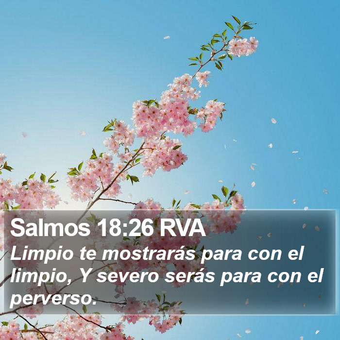 Salmos 18:26 RVA Bible Study