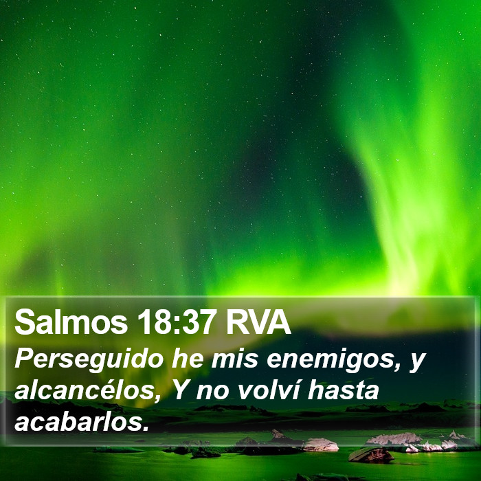 Salmos 18:37 RVA Bible Study