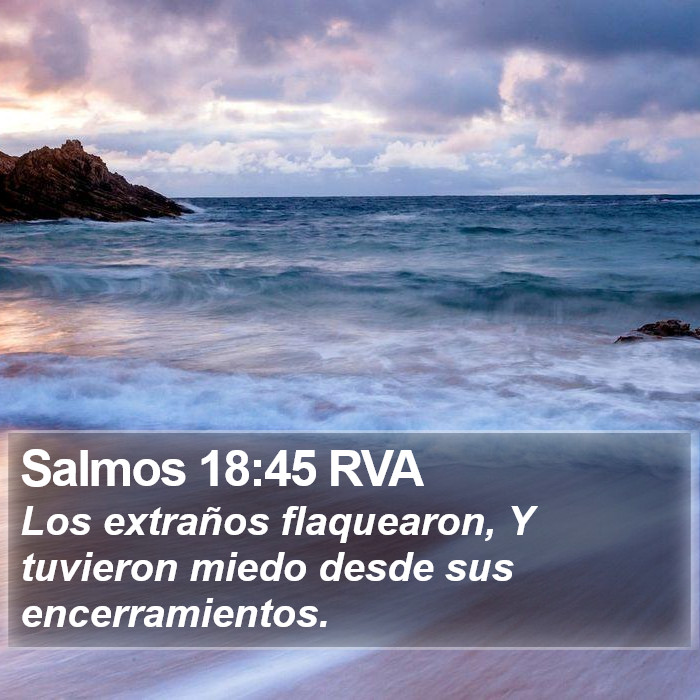 Salmos 18:45 RVA Bible Study