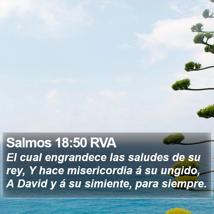 Salmos 18:50 RVA Bible Study