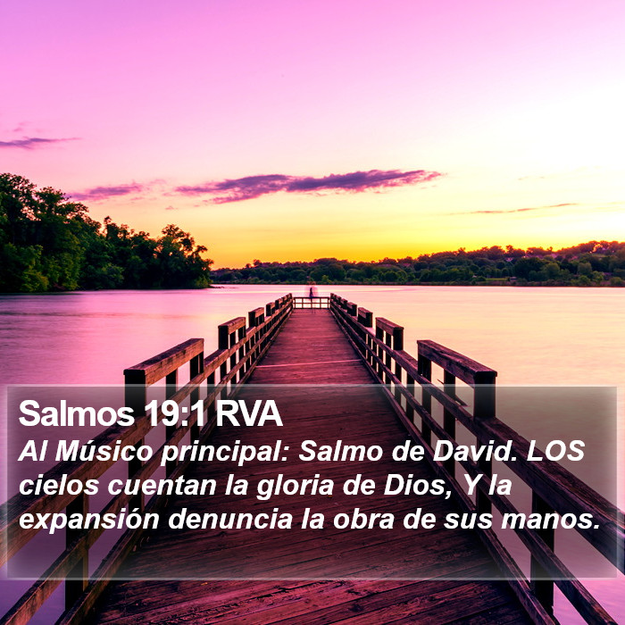 Salmos 19:1 RVA Bible Study