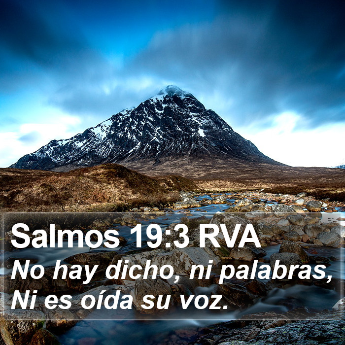 Salmos 19:3 RVA Bible Study