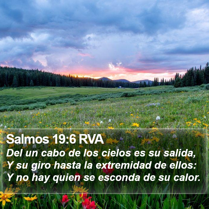 Salmos 19:6 RVA Bible Study