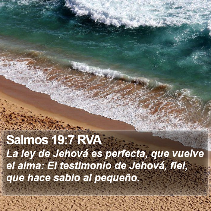 Salmos 19:7 RVA Bible Study