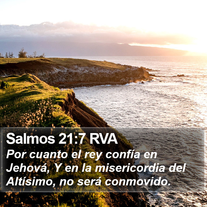 Salmos 21:7 RVA Bible Study