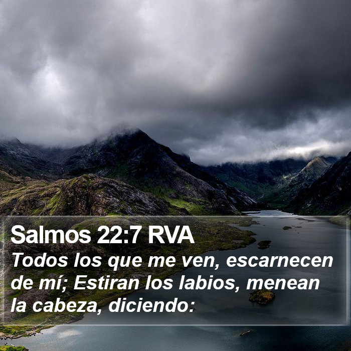 Salmos 22:7 RVA Bible Study