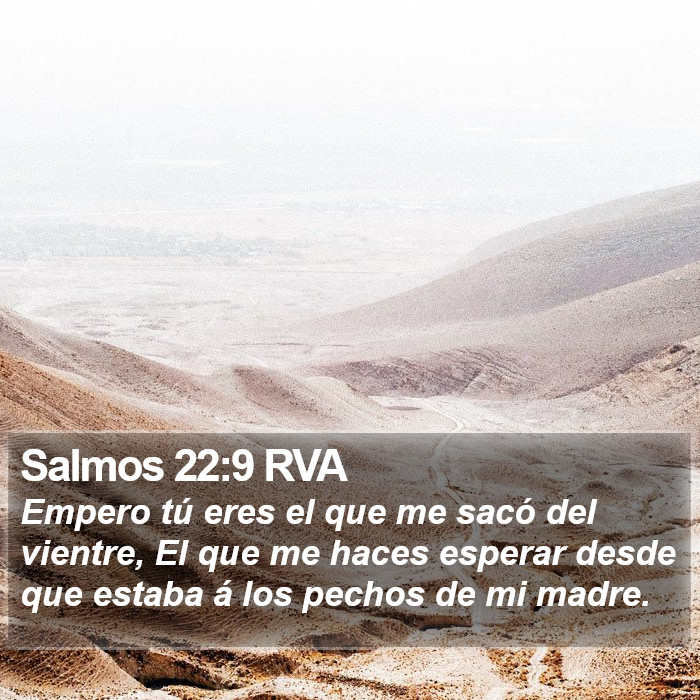 Salmos 22:9 RVA Bible Study