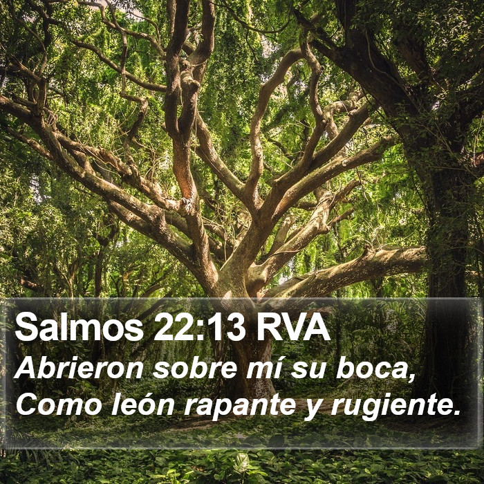 Salmos 22:13 RVA Bible Study