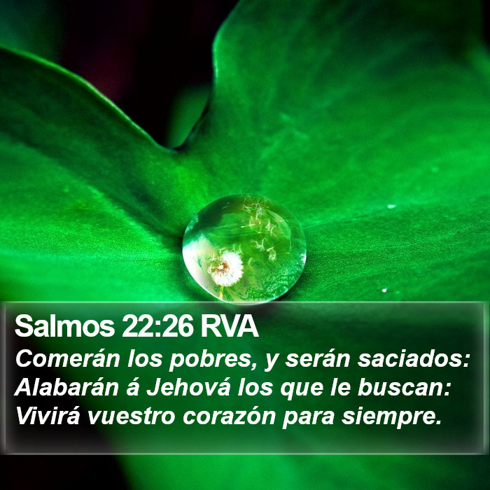 Salmos 22:26 RVA Bible Study