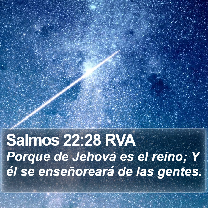 Salmos 22:28 RVA Bible Study