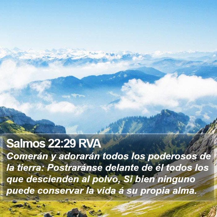 Salmos 22:29 RVA Bible Study