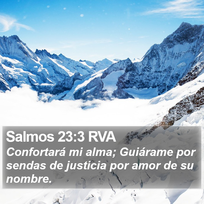 Salmos 23:3 RVA Bible Study