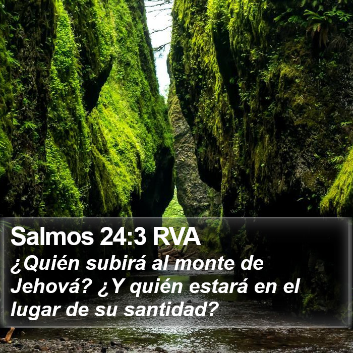 Salmos 24:3 RVA Bible Study