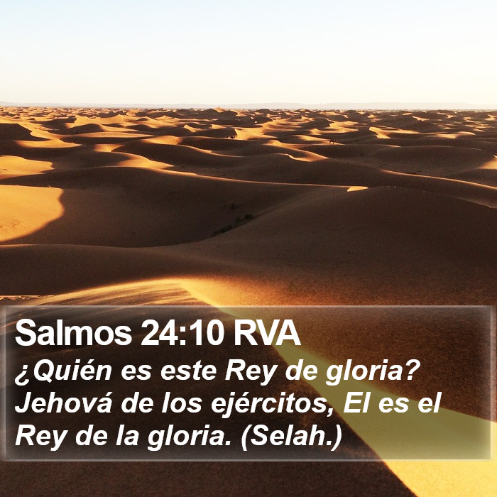 Salmos 24:10 RVA Bible Study