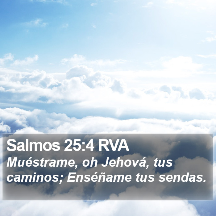 Salmos 25:4 RVA Bible Study