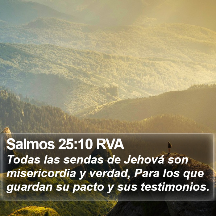 Salmos 25:10 RVA Bible Study