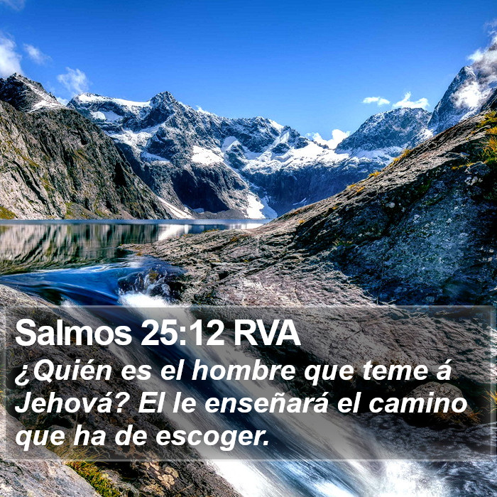 Salmos 25:12 RVA Bible Study