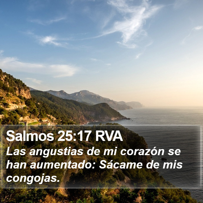 Salmos 25:17 RVA Bible Study