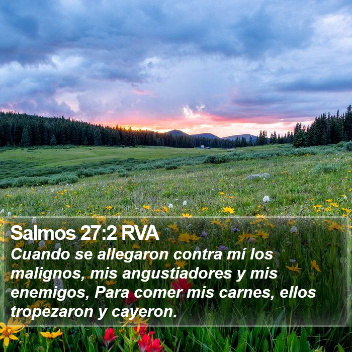 Salmos 27:2 RVA Bible Study