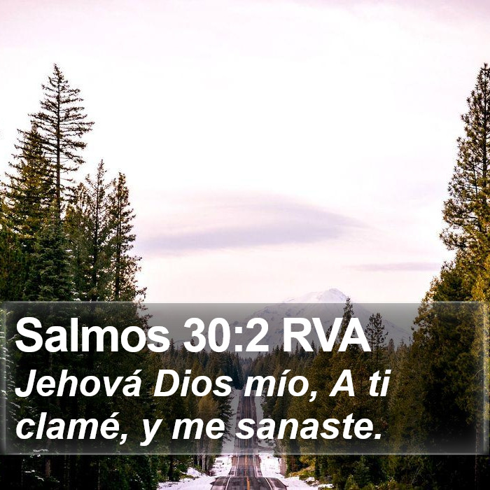 Salmos 30:2 RVA Bible Study