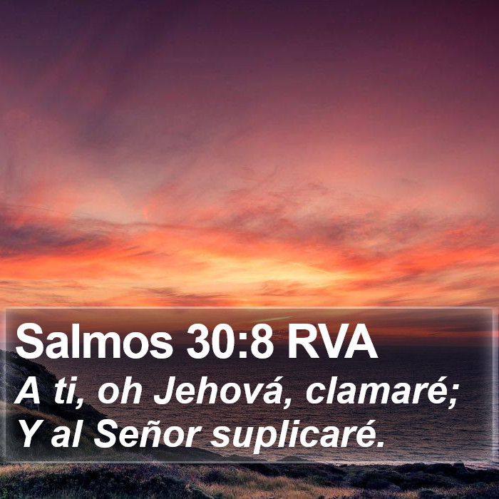 Salmos 30:8 RVA Bible Study