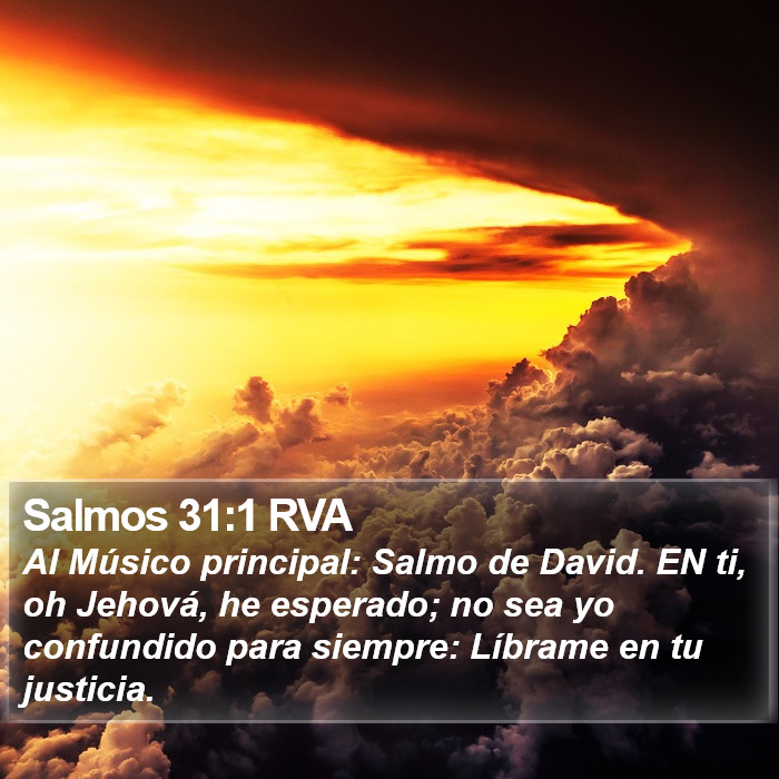 Salmos 31:1 RVA Bible Study