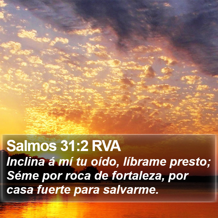 Salmos 31:2 RVA Bible Study