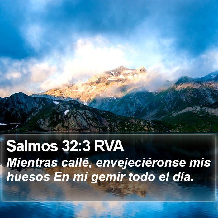 Salmos 32:3 RVA Bible Study