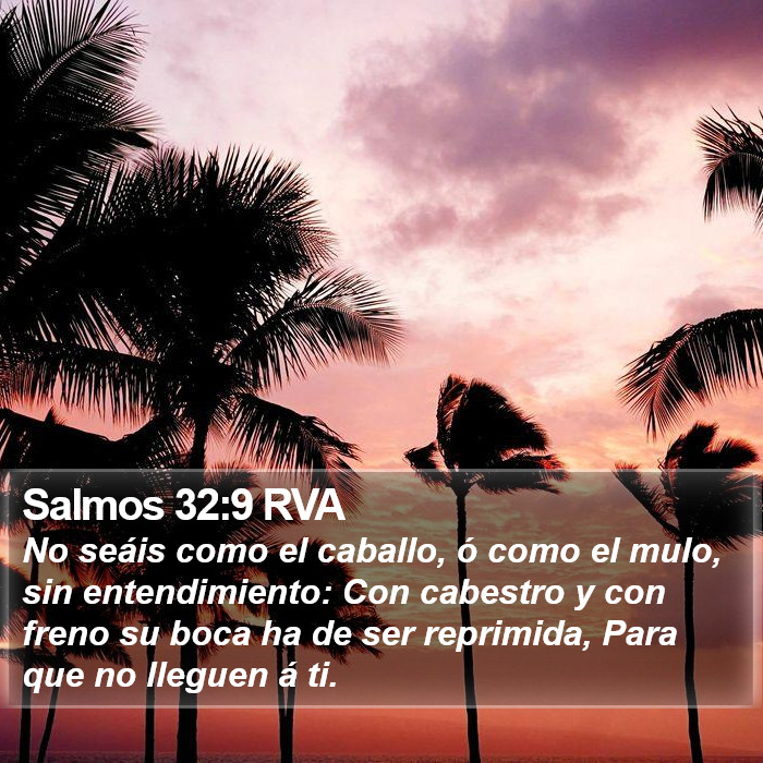 Salmos 32:9 RVA Bible Study