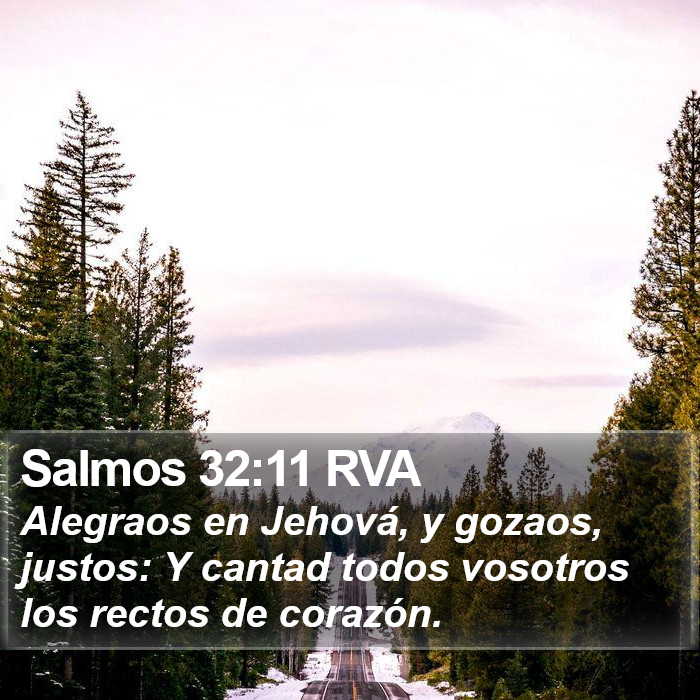 Salmos 32:11 RVA Bible Study