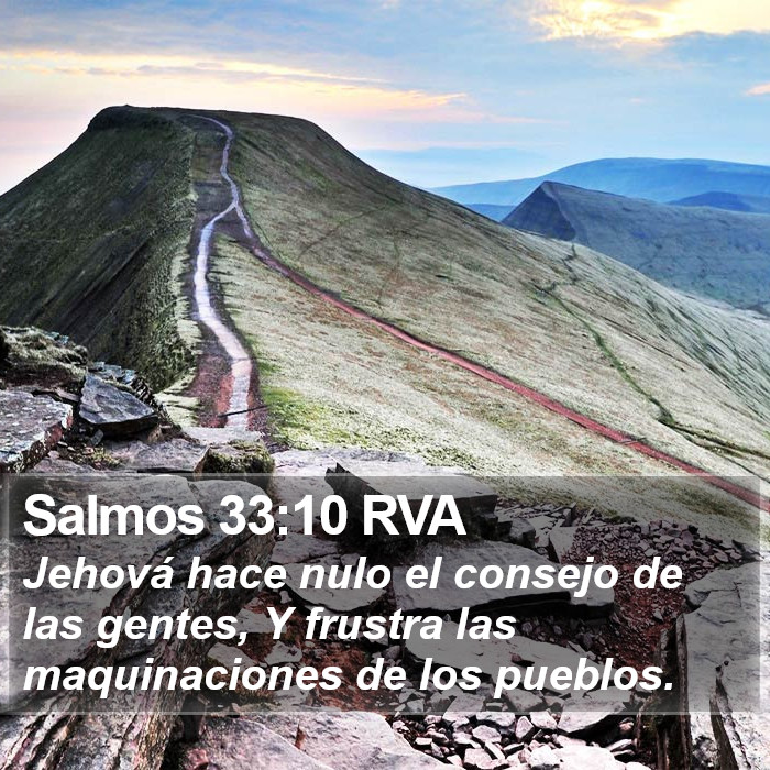 Salmos 33:10 RVA Bible Study