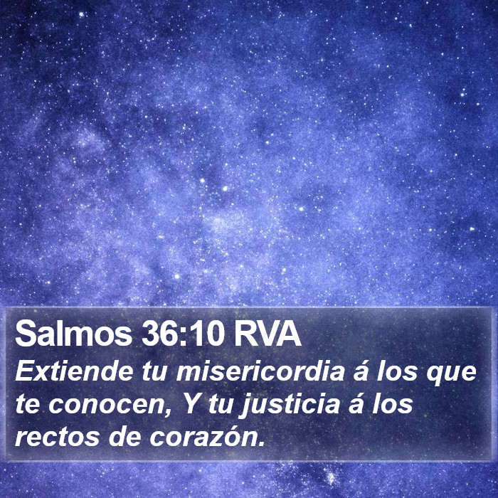 Salmos 36:10 RVA Bible Study