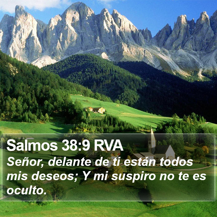 Salmos 38:9 RVA Bible Study