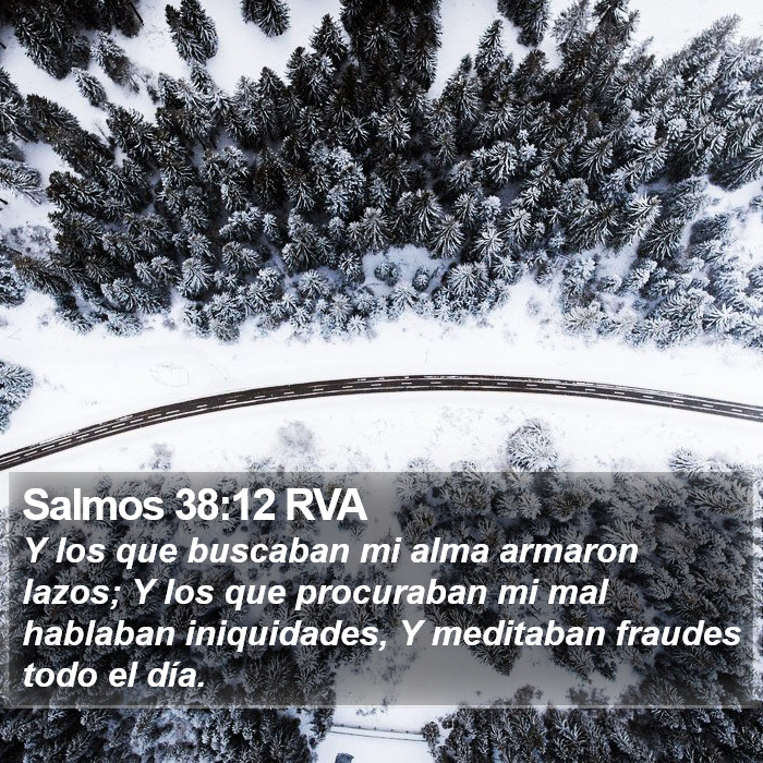 Salmos 38:12 RVA Bible Study