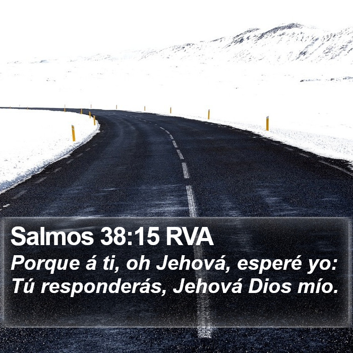 Salmos 38:15 RVA Bible Study