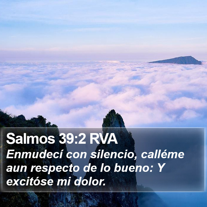 Salmos 39:2 RVA Bible Study