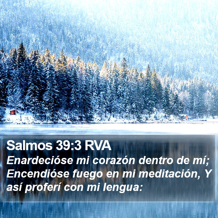 Salmos 39:3 RVA Bible Study