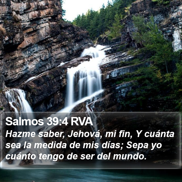 Salmos 39:4 RVA Bible Study