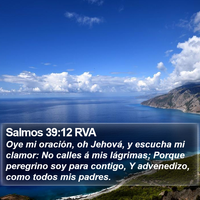 Salmos 39:12 RVA Bible Study