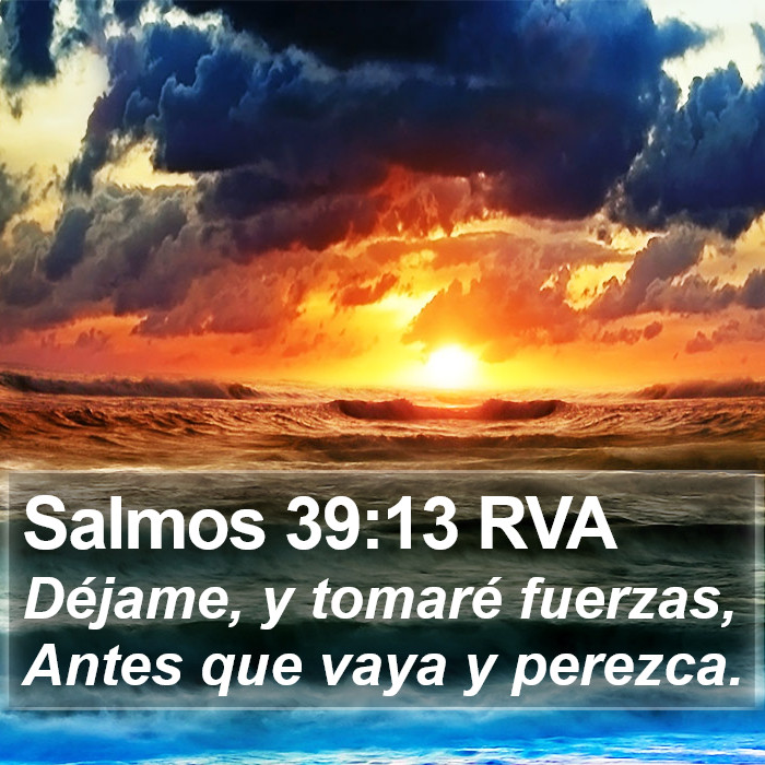 Salmos 39:13 RVA Bible Study