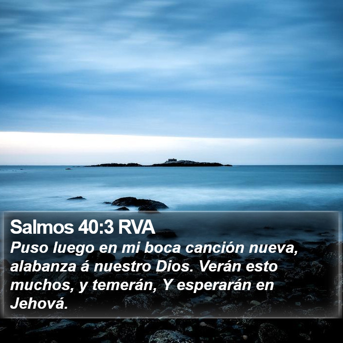 Salmos 40:3 RVA Bible Study