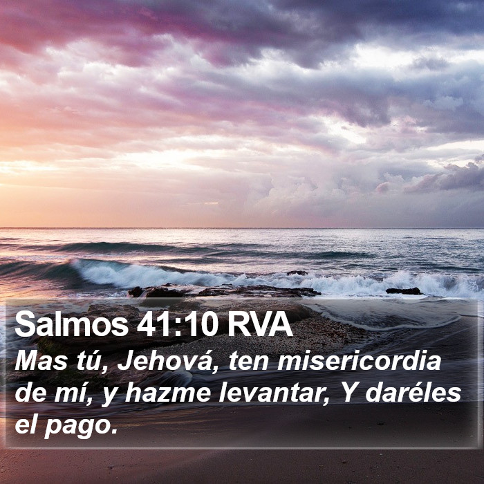 Salmos 41:10 RVA Bible Study